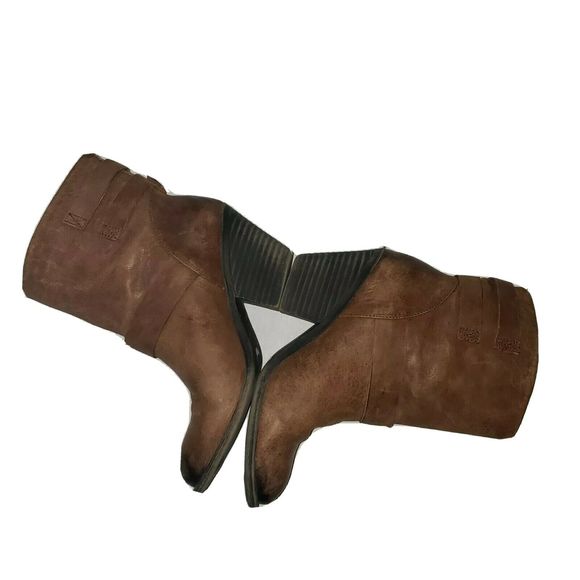 Lucky Brand LP Tommie Leather Boots Booties 8.5M - Picture 5 of 12